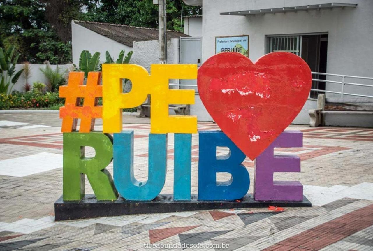 Apartamento Peruibe Pe Na Areia!!! Kültér fotó
